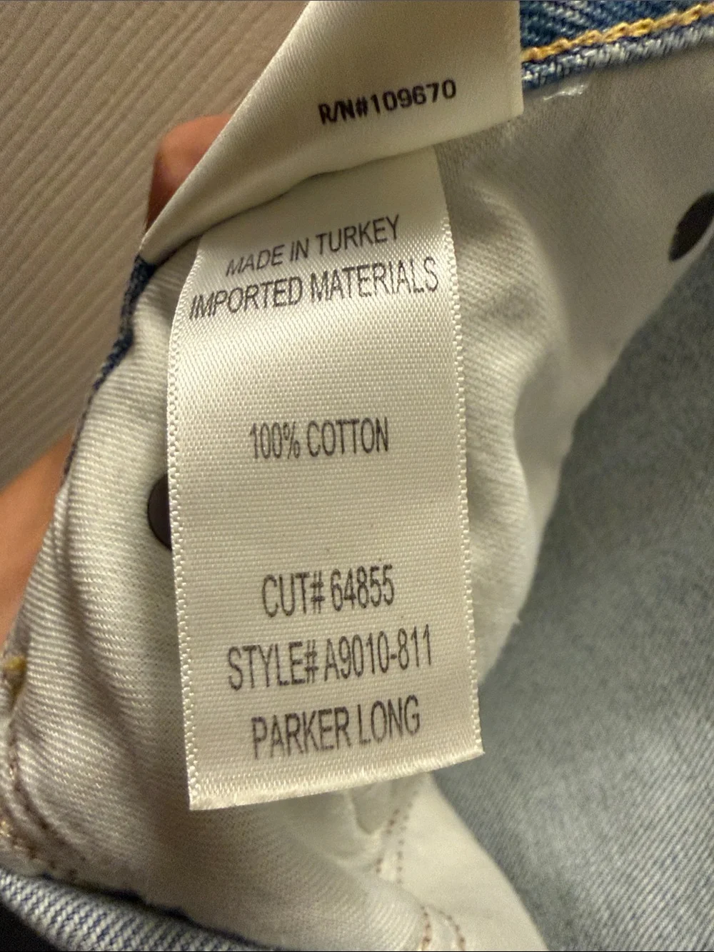 AGOLDE Parker Long Denim Shorts